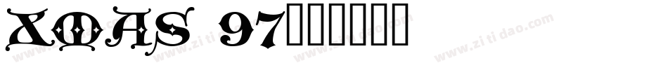 Xmas 97字体转换